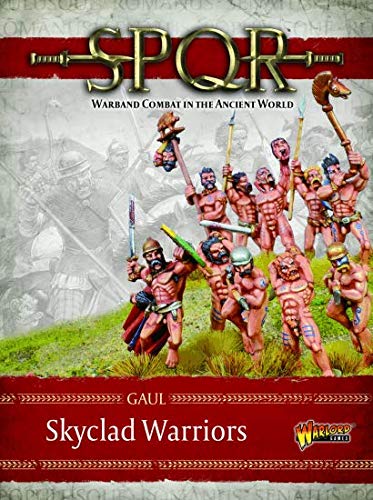 WAR-152214002 - SPQR Kriegsherr Spiele, Gallien - Skyclad Warriors - 28mm Barbaren von Warlord Games