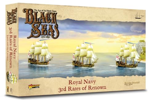WarLord Black Seas The Age of Sail Royal Navy 3rd Rates of Renown for Black Seas Tischschiff, Kampfkrieg, 792011002, unlackiert WarLord Black Seas The Age of Sail Royal Navy 3rd Rates of Renown for Black Seas Tischschiff, Kampfkrieg, 792011002, unlackiert von Warlord Games
