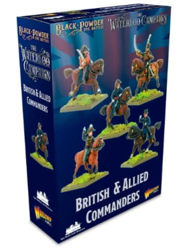 Warlord Games, Schwarzpulver Epische Schlachten: Napoleonische britische & alliierte Kommandanten von Warlord Games