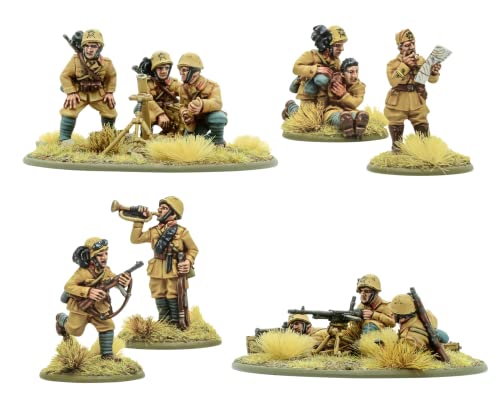 Warlord Games, Bolzen-Aktion: italienische Bersaglieri-Stützgruppe von Warlord Games