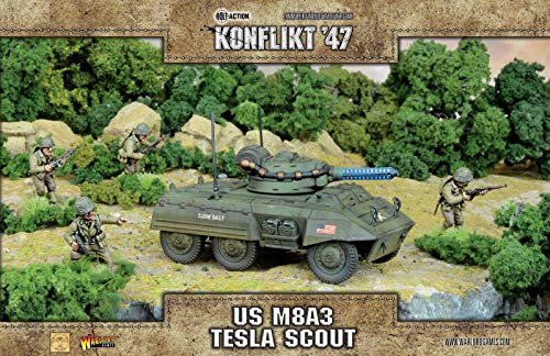 Warlord Games, Konflikt'47, US M8A3 Tesla Scout Warlord Games, Konflikt'47, US M8A3 Tesla Scout von Warlord Games