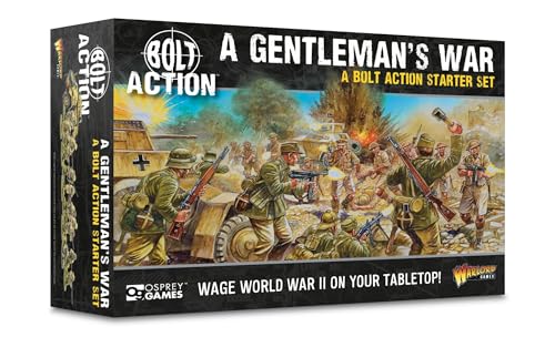 Warlord Games A Gentleman's War – Bolt Action Starter-Set, 28 mm, Weltkrieg 2, Strategie-Kampfspiel für 2 oder mehr Spieler mit Miniaturen Warlord Games A Gentleman's War – Bolt Action Starter-Set, 28 mm, Weltkrieg 2, Strategie-Kampfspiel für 2 oder mehr Spieler mit Miniaturen von Warlord Games