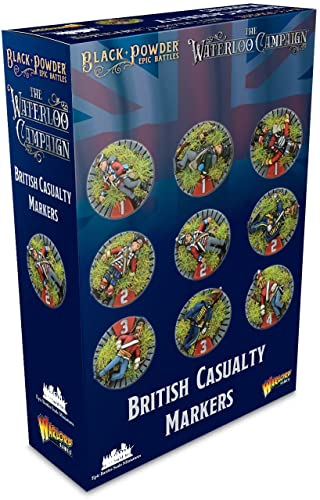 Black Powder Epic Battles: Napoleonic British Casualty Markers von Warlord Games