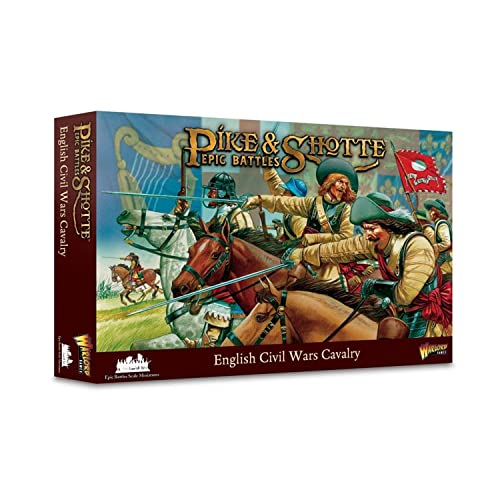 Warlord Games Englische Civil Wars Kavallerie – Kunststoff-Miniaturen für Hecht & Shotte Epische Schlachten Sehr detaillierte Miniaturen für Tisch-Kriegsspiele von Warlord Games