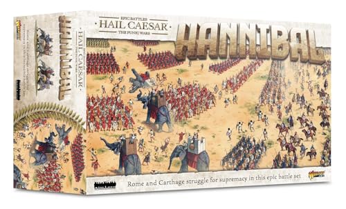 Warlord Games Hannibal Battle-Set – Epische Skala Kunststoff-Miniaturen für Hagel Caesar Hochdetaillierte Miniaturen aus der Antike Ära für Tisch-Kriegsspiele von Warlord Games