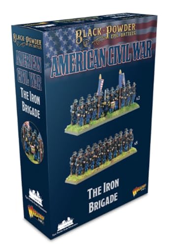 Warlord Games Iron Brigade – Epische Skalen-Miniaturen für Schwarzpulver, sehr detaillierte amerikanische Bürgerkriegszeit für Tisch-Kriegsspiele von Warlord Games