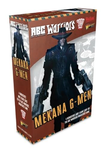 Warlord Games Mekana G-Men for ABC Warriors Highly Detailed 2000AD Miniatures for Tabletop Wargaming von Warlord Games