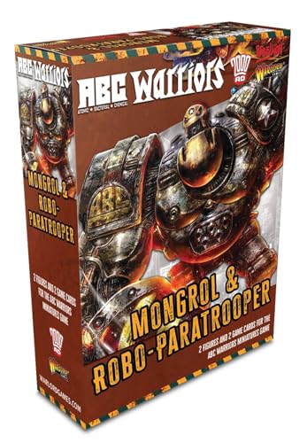 Warlord Games Mongrol & Robo-Paratrooper - Miniaturen für ABC-Krieger, sehr detaillierte Miniaturen 2000AD für Table-Top-Krieger von Warlord Games