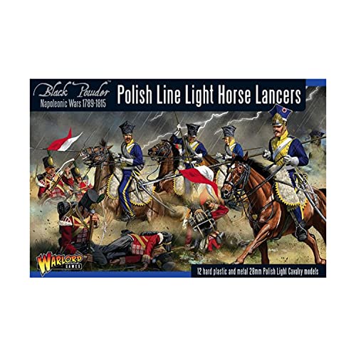 Warlord Games Napoleonic Polish Line Light Horse Lancers, Black Powder Wargaming Miniaturen von Warlord Games