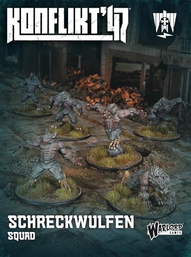 Warlord Games Schreckwulfen Squad - Achsenminiaturen für Konflikt 47, sehr detaillierte Miniaturen mit 28 mm Maßstab Warlord Games Schreckwulfen Squad - Achsenminiaturen für Konflikt 47, sehr detaillierte Miniaturen mit 28 mm Maßstab von Warlord Games