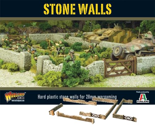 Bolt Action 2 Scenery Stone Walls - EN von Warlord Games