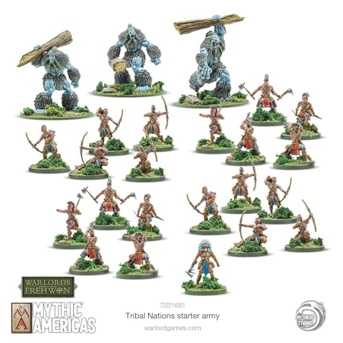 Warlords of Erehwon: Mythic Americas - Tribal Nations Warband Starter Set - EN Warlords of Erehwon: Mythic Americas - Tribal Nations Warband Starter Set - EN von Warlord Games