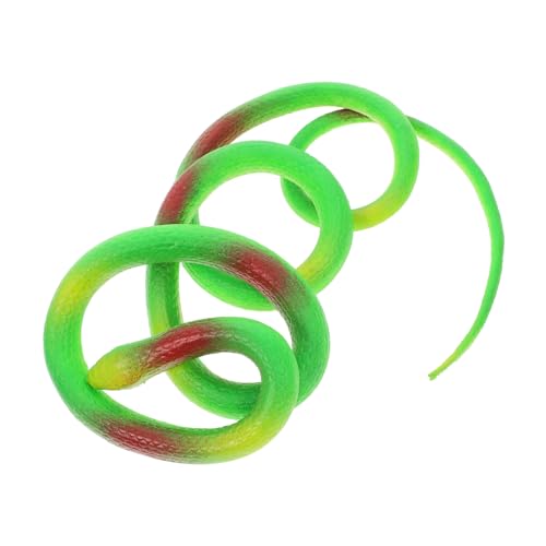 Warmhm 1 Set Vivid Snake Prank Mit String Clip Lebensechte Schlangen Simulation Schlangenspielzeug von Warmhm