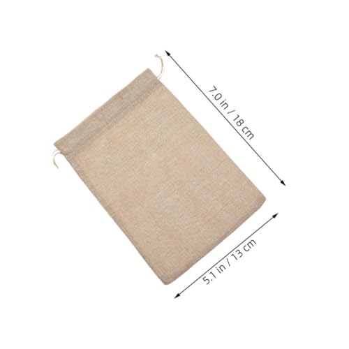 Warmhm 10 Stück Leinensäckchen mit Kordelzug Wiederverwendbare Kleine Jutesäckchen aus Natürlichem Leinen Nachhaltige Geschenkbeutel für Schmuck Party Hochzeit Geburtstag Kompakt und Warmhm 10 Stück Leinensäckchen mit Kordelzug Wiederverwendbare Kleine Jutesäckchen aus Natürlichem Leinen Nachhaltige Geschenkbeutel für Schmuck Party Hochzeit Geburtstag Kompakt und von Warmhm