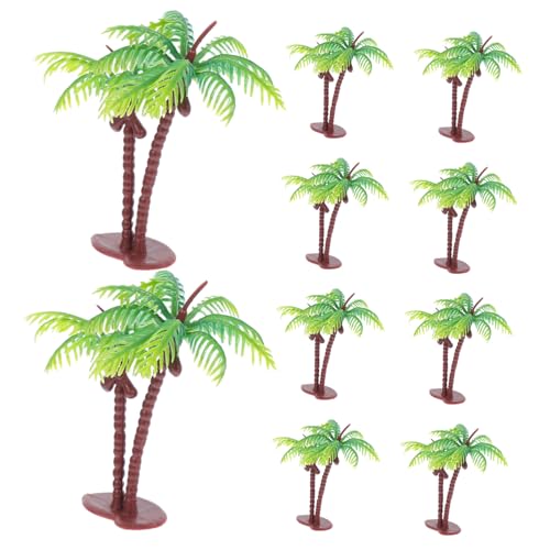 Warmhm 10 Stück Teiliges Miniatur Kokospalmen Modellbäume Realistisch Grün Künstliche Kleine Pflanzen für Dekoration Fotorequisiten DIY für Kleine Räume und Tortendeko Warmhm 10 Stück Teiliges Miniatur Kokospalmen Modellbäume Realistisch Grün Künstliche Kleine Pflanzen für Dekoration Fotorequisiten DIY für Kleine Räume und Tortendeko von Warmhm