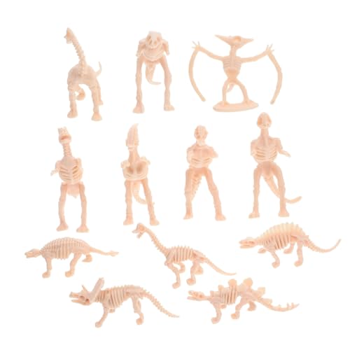 Warmhm 12 Stück Teiliges Dinosaurier Skelett Figuren aus Kunststoff Realistisch Detailliert Pädagogisch Bedeutend Dino Modelle für Archäologie Spiel und Geburtstags Mitgebsel Warmhm 12 Stück Teiliges Dinosaurier Skelett Figuren aus Kunststoff Realistisch Detailliert Pädagogisch Bedeutend Dino Modelle für Archäologie Spiel und Geburtstags Mitgebsel von Warmhm