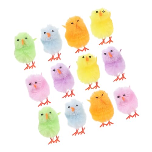 Warmhm 12 Stück Teiliges Osterdekorationen Niedliche Gefüllte Mini-küken Vielseitig Verwendbar für Ostern DIY-bastelprojekte Geschenke und Wohnraumdekoration Warmhm 12 Stück Teiliges Osterdekorationen Niedliche Gefüllte Mini-küken Vielseitig Verwendbar für Ostern DIY-bastelprojekte Geschenke und Wohnraumdekoration von Warmhm