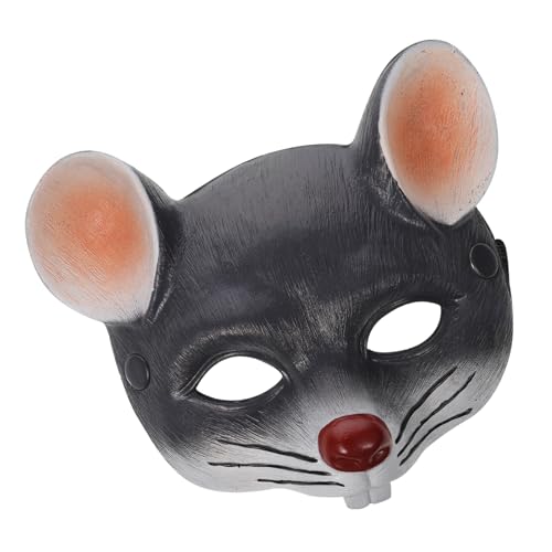 Warmhm 1stk Cospaly Maske Cosplay-kostüme Lustige Masken Gruselige Halloween-maske- Beheizte Augenmaske Eismaske Maskenratte Halloween-tiermasken Halloween- -kostüm Tierkostüm Für Grey von Warmhm