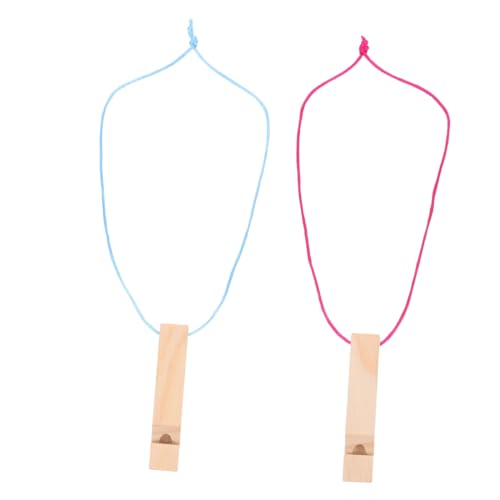 Warmhm 2 Stück Teiliges Holzpfeifen Set mit Halsband DIY Bemalbar Robuste Mini Zugpfeife für Musikspiele Geburtstagsfeiern und Outdoor Aktivitäten Fördert Kreativität und Musikalische Warmhm 2 Stück Teiliges Holzpfeifen Set mit Halsband DIY Bemalbar Robuste Mini Zugpfeife für Musikspiele Geburtstagsfeiern und Outdoor Aktivitäten Fördert Kreativität und Musikalische von Warmhm
