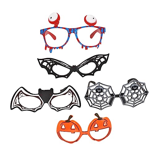 Warmhm 20 Stk Halloween-brille Halloween-kostüm-brille Cosplay-brillen Halloween-partygeschenke Halloween-cosplay-brille Spinnenbrille Partybrille Lustige Party-sonnenbrille Plastik von Warmhm