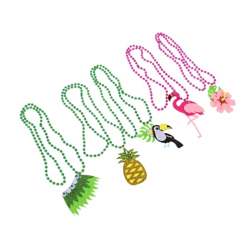 Warmhm 20 Stück Hawaiianische Party Halsketten Choker Halsketten Für Damen Ananas Hawaiianische Halskette Strand Halskette Halskette Hawaiianische Halskette Kunststoff von Warmhm