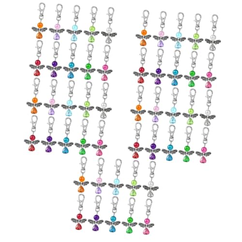 Warmhm 250 Stück Engel Schlüsselanhänger Schöne Schlüsselanhänger Schmucksets Taufengel Schlüsselanhänger Schlüsselanhänger Engel Anhänger Schlüsselanhänger Geburtstagsfeier von Warmhm