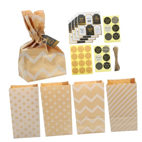 Warmhm 3 Sets Tüten Geburtstagstüten Für Kraftpapier Merchandise Tüten Goodie Leckerei Tüten Goodie Tüten Bastel Kekstüten Süßigkeiten Leckerei Tüten Party Leckerli Beutel von Warmhm