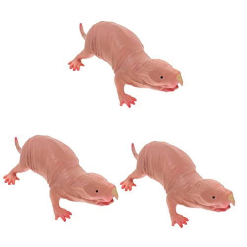 Warmhm 3stücke Tabletop Nacktmull Figurine Simuliertes Nacktmull Hochwertigem Für Kreative Dekoration Für Schreibtisch Blumenpotte Und Garten Warmhm 3stücke Tabletop Nacktmull Figurine Simuliertes Nacktmull Hochwertigem Für Kreative Dekoration Für Schreibtisch Blumenpotte Und Garten von Warmhm