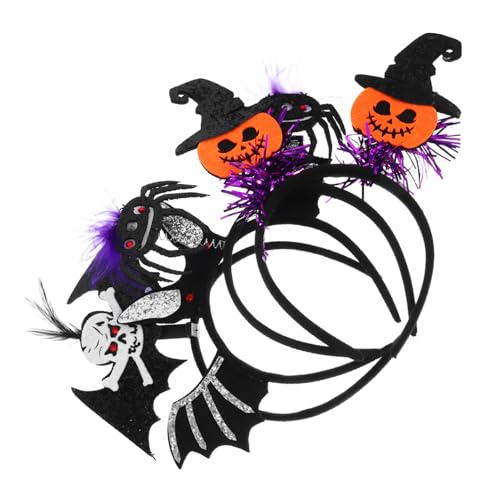 Warmhm 4 Stück Halloween Tier Kopfschmuck Halloween Stirnbänder Halloween Kostüme Für Mädchen Party Kopfschmuck Foto Requisiten Cosplay Halloween Kopfschmuck Haar Accessoires Für von Warmhm