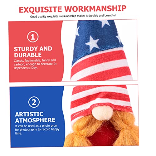 Warmhm 4 Us Flagge Gnom Puppe Anhänger Dwarf Doll Dekoration für Unabhängigkeitstag Party Fenster Wohnzimmer Warmhm 4 Us Flagge Gnom Puppe Anhänger Dwarf Doll Dekoration für Unabhängigkeitstag Party Fenster Wohnzimmer von Warmhm