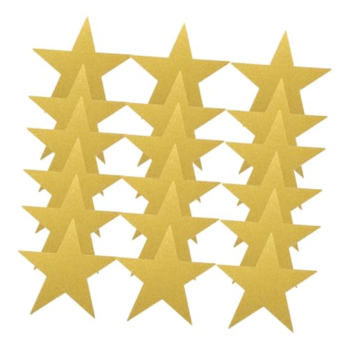 Warmhm 48 Stück Teiliges Goldene Glitzer Sterne aus Handgeschnittenem Papier Präzise Stern Ausschnitte Vielseitige Dekoration für Klassenzimmer Bastelprojekte DIY Zeichnen und Kreative Warmhm 48 Stück Teiliges Goldene Glitzer Sterne aus Handgeschnittenem Papier Präzise Stern Ausschnitte Vielseitige Dekoration für Klassenzimmer Bastelprojekte DIY Zeichnen und Kreative von Warmhm