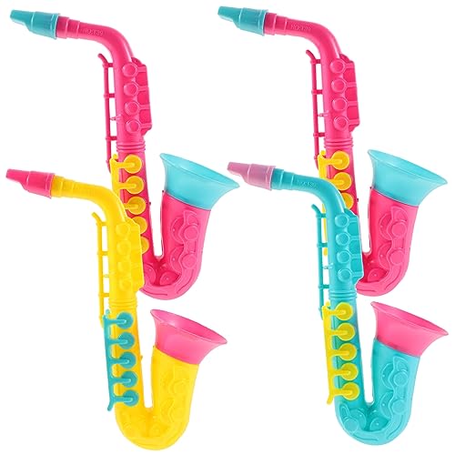 Warmhm 4stücke Junge Mädchen Saxophon Spielzeug Leichtes Kreatives Blasinstrument Aus Kunststoff Für Musikalische Und Spaß Für Jungen Und Mädchen Lernspielzeug Für Junge Warmhm 4stücke Junge Mädchen Saxophon Spielzeug Leichtes Kreatives Blasinstrument Aus Kunststoff Für Musikalische Und Spaß Für Jungen Und Mädchen Lernspielzeug Für Junge von Warmhm