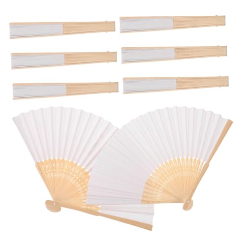 Warmhm 8 Stück Teiliges Faltbare Holz handfächer mit Weißem Blankopapier für DIY Kunst Kreative Bastelprojekte Kindergartenaktivitäten und Sommerdekoration Warmhm 8 Stück Teiliges Faltbare Holz handfächer mit Weißem Blankopapier für DIY Kunst Kreative Bastelprojekte Kindergartenaktivitäten und Sommerdekoration von Warmhm