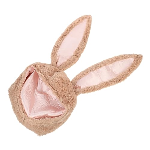 Warmhm Bunny Ohren Hut Für Weihnachten Hase Kopfbedeckung Mit Beweglichen Ohren Für Kostümpartys Fasching Und Cosplay Als Weihnachtskostüm Hut Für Erwachsene von Warmhm