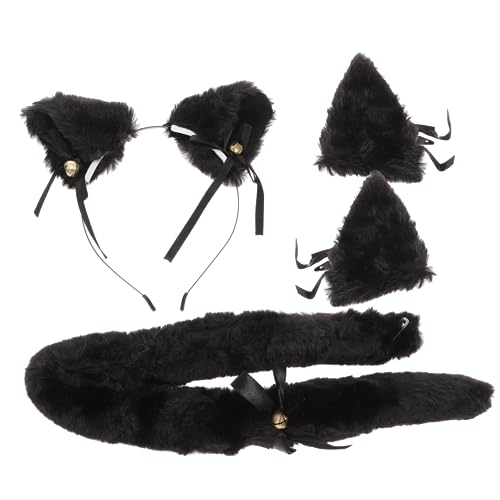 Warmhm Cosplay Fuchsohren Haarreif Schwarzes Animal Accessoire mit Hautfreundlich und Langlebig für Halloween Karneval Party und Bühnenauftritte Warmhm Cosplay Fuchsohren Haarreif Schwarzes Animal Accessoire mit Hautfreundlich und Langlebig für Halloween Karneval Party und Bühnenauftritte von Warmhm