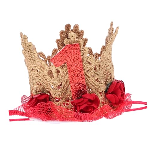 Warmhm Erster Geburtstag Hut Crown Hut Kinder Geburtstag Kronenhut Cap Geburtstag Crown Hat Foto Requisite von Warmhm