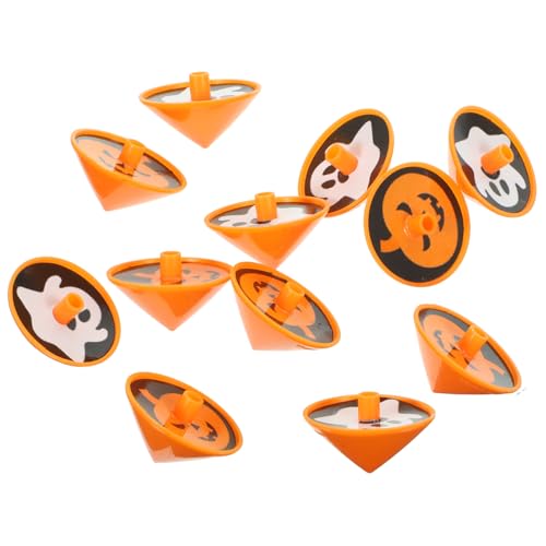 Warmhm Halloween Gyroskop aus Robustem Kunststoff Langlebig und Niedlich mit Geist und Kürbis Design als Party Mitgebsel und für Halloween Party Warmhm Halloween Gyroskop aus Robustem Kunststoff Langlebig und Niedlich mit Geist und Kürbis Design als Party Mitgebsel und für Halloween Party von Warmhm