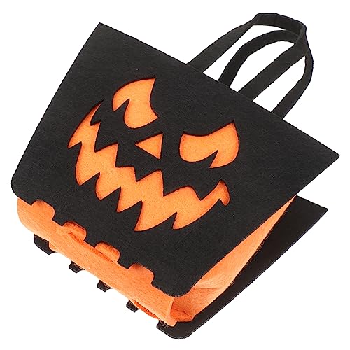 Warmhm Halloween-süßigkeitsbeutel Halloween-süßigkeitshalter Süßigkeitentüten Halloween Halloween-goodie-beutel Halloween-leckerli-tasche Halloween-einkaufstasche Halloween-beutel Vlies von Warmhm