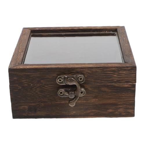 Warmhm Holzbox für Insektenproben mit Klappdeckel Stilvolle Ausstellungsbox für Schmetterlingssammlung und Getrocknete Blumen zur Dekorativen Aufbewahrung und Präsentation Warmhm Holzbox für Insektenproben mit Klappdeckel Stilvolle Ausstellungsbox für Schmetterlingssammlung und Getrocknete Blumen zur Dekorativen Aufbewahrung und Präsentation von Warmhm