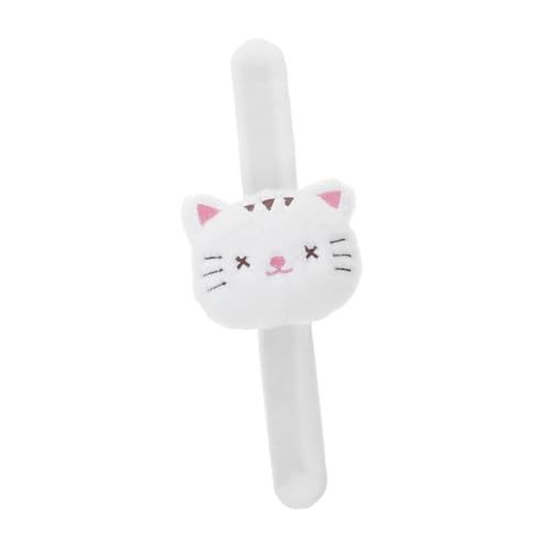 Warmhm Kätzchen Tier Plüsch Schnappring Armband Kinderspielzeug Kuscheltiere Für Kinder Kinderspielzeug Stofftier Katze Schlagarmbänder Tier Schnapparmbänder Für Kinder Plüsch von Warmhm