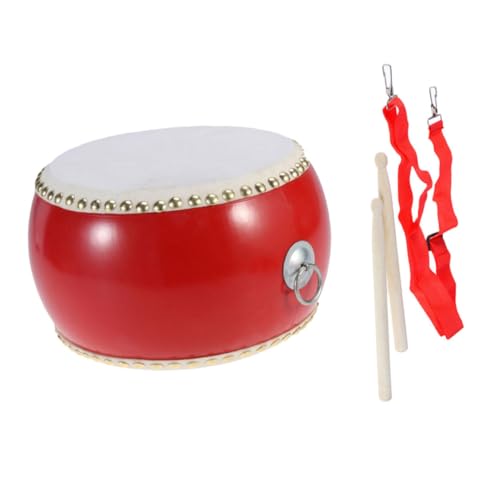 Warmhm Kindertrommel aus Rindsleder mit Trommelstöcken und Tragegurt Musikinstrument für Kreativität und Motorik Warmhm Kindertrommel aus Rindsleder mit Trommelstöcken und Tragegurt Musikinstrument für Kreativität und Motorik von Warmhm