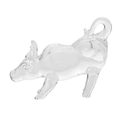 Warmhm Kristall-pferdeornamente Dekoration Chihuahua- Schöne Statue Tierischer Geburtstag Tierskulptur Selber Machen Schreibtisch-Tier-Statue Entzückende Figur DIY-Statue Transparent von Warmhm