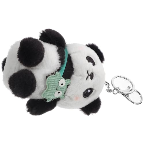 Warmhm Kuscheliger Panda Schlüsselanhänger üßer üsch Panda Anhänger Für Taschen Kawaii Tierchen Schlüsselring Mit Zufälliger Farbenwahl Perfektes Für Und von Warmhm