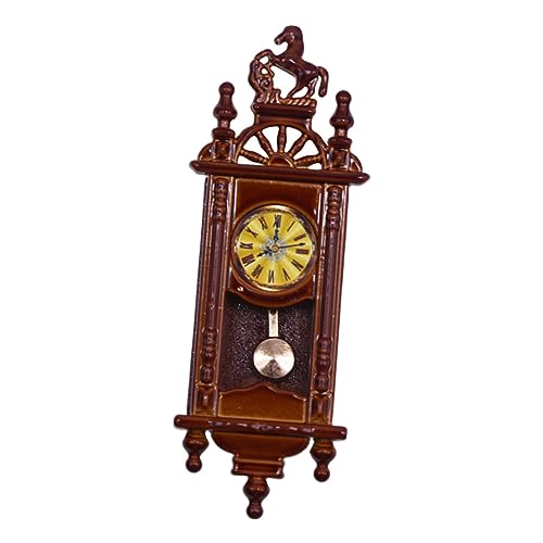 Warmhm Miniatur Kaminuhr Mini Hausdekor Dekoration Kuckucksuhr Spielzeuguhr Nachttisch Retro Uhren Heimpendel Puppe Kleiner Ästhetische Dekorative Mini Uhr Vintage Uhr Warmhm Miniatur Kaminuhr Mini Hausdekor Dekoration Kuckucksuhr Spielzeuguhr Nachttisch Retro Uhren Heimpendel Puppe Kleiner Ästhetische Dekorative Mini Uhr Vintage Uhr von Warmhm