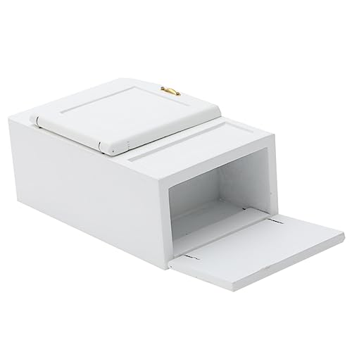 Warmhm Miniatur Kühlschrank Als Dekoration Für Mini House DIY Zubehör Kleines Kühlschrankaccessoire Für Kreative Wohnaccessoires von Warmhm