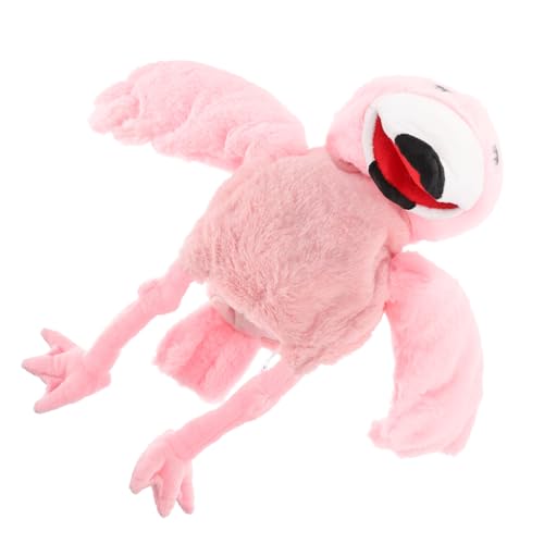 Warmhm Plüsch Flamingo Handpuppe Interaktive Vogel Für Eltern Geschichten Weiches Material Cartoon Design Für Kreatives Und Erzählungen von Warmhm