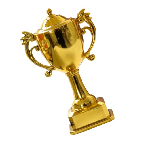 Warmhm Puppenhaus-trophäe Miniatur-trophäendekoration Baseball-trophäe Für Kinder Trophäe Spielzeug Mini-trophäen Miniatur-trophäenverzierung Trophäenspielzeug Plastik Golden von Warmhm