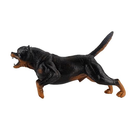 Warmhm Rottweiler Modell Realistisches Kinderhundespielzeug Dekorationsfigur Für Kinderzimmer Und Spielzeugliebhaber Als Rottweiler Oder Sammelfigur von Warmhm