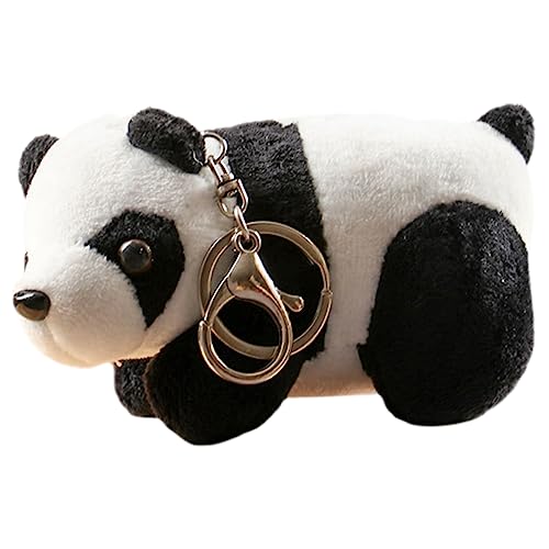 Warmhm Stofftier Schlüsselanhänger Panda Flauschiger üsch Anhänger Für Taschen Rucksäcke Und Schlüssel Ideales Für Und Panda Liebhaber Süße Deko Für Jeden Anlass von Warmhm