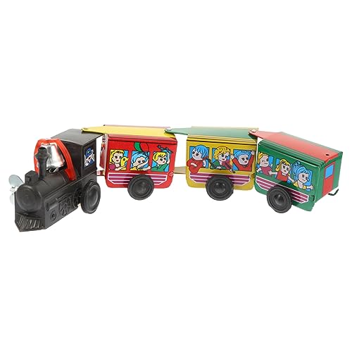 Warmhm Wind Up Retro Zug Mit Waggons Lernspielzeug Für Dekoratives Element Für Zuhause Für Jungen von Warmhm